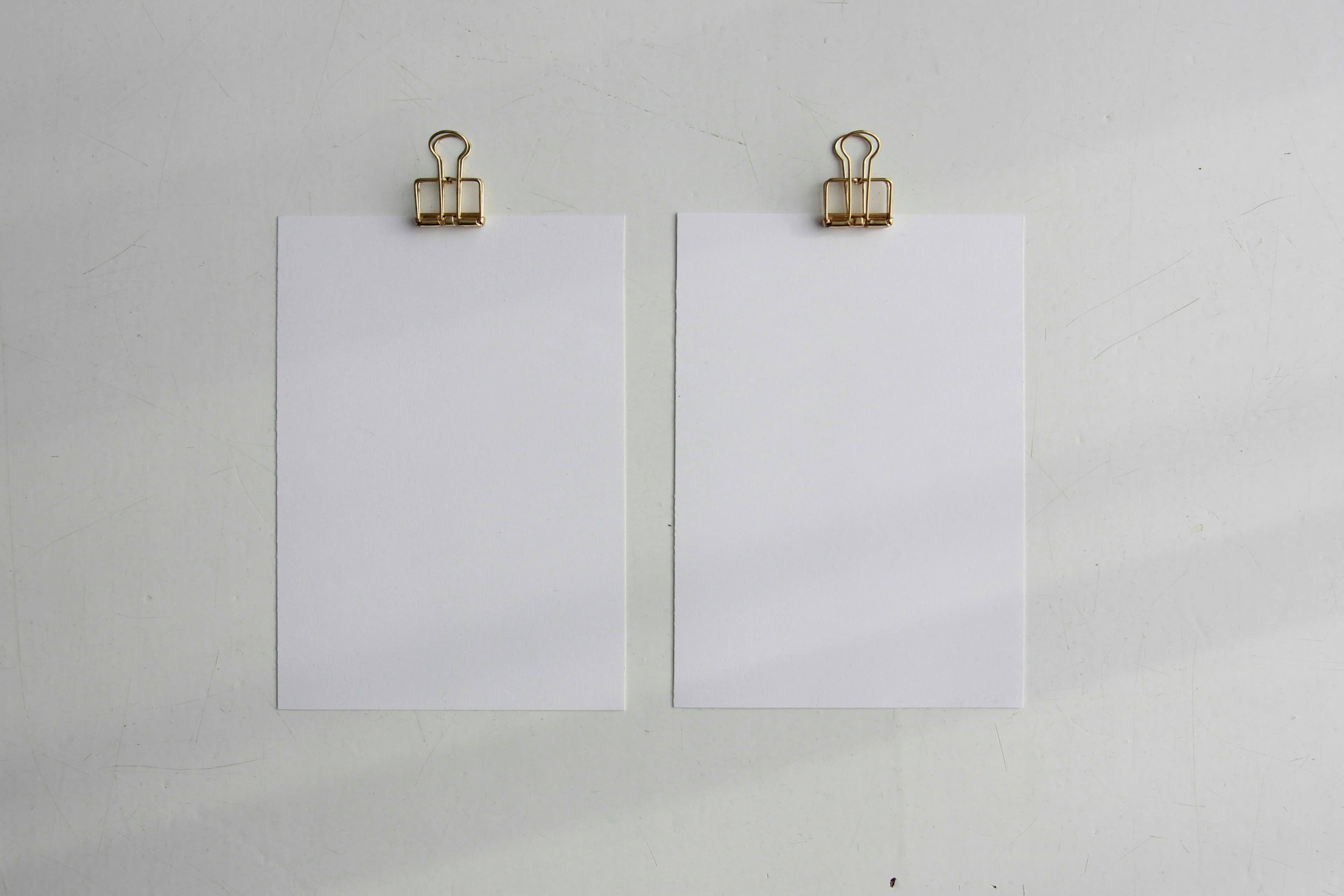 Campaign wall composition with structured prints and restrained art direction