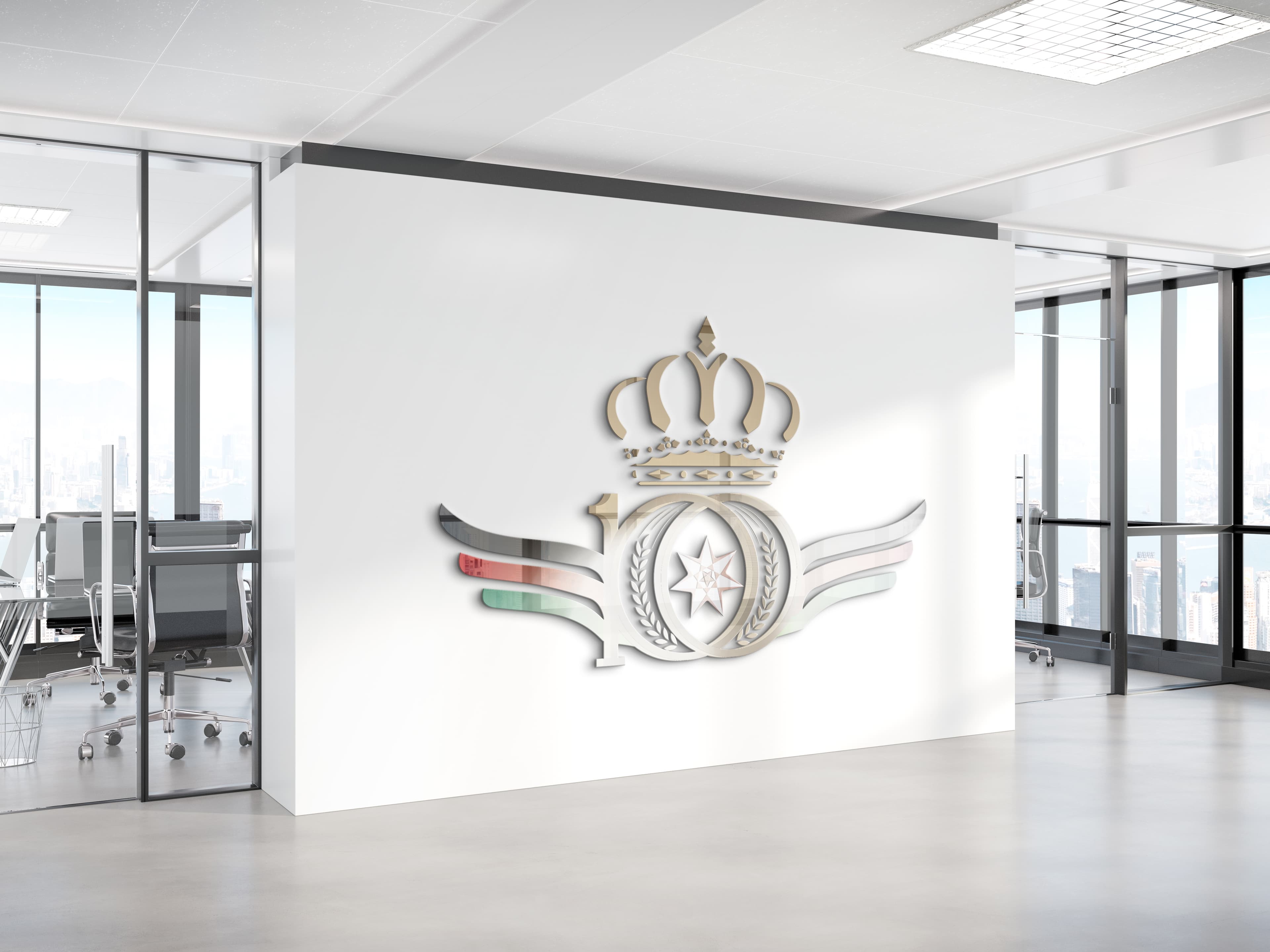 عمل تصميمي للفنان محمد العمر بعنوان «دراسة تصميم 03».