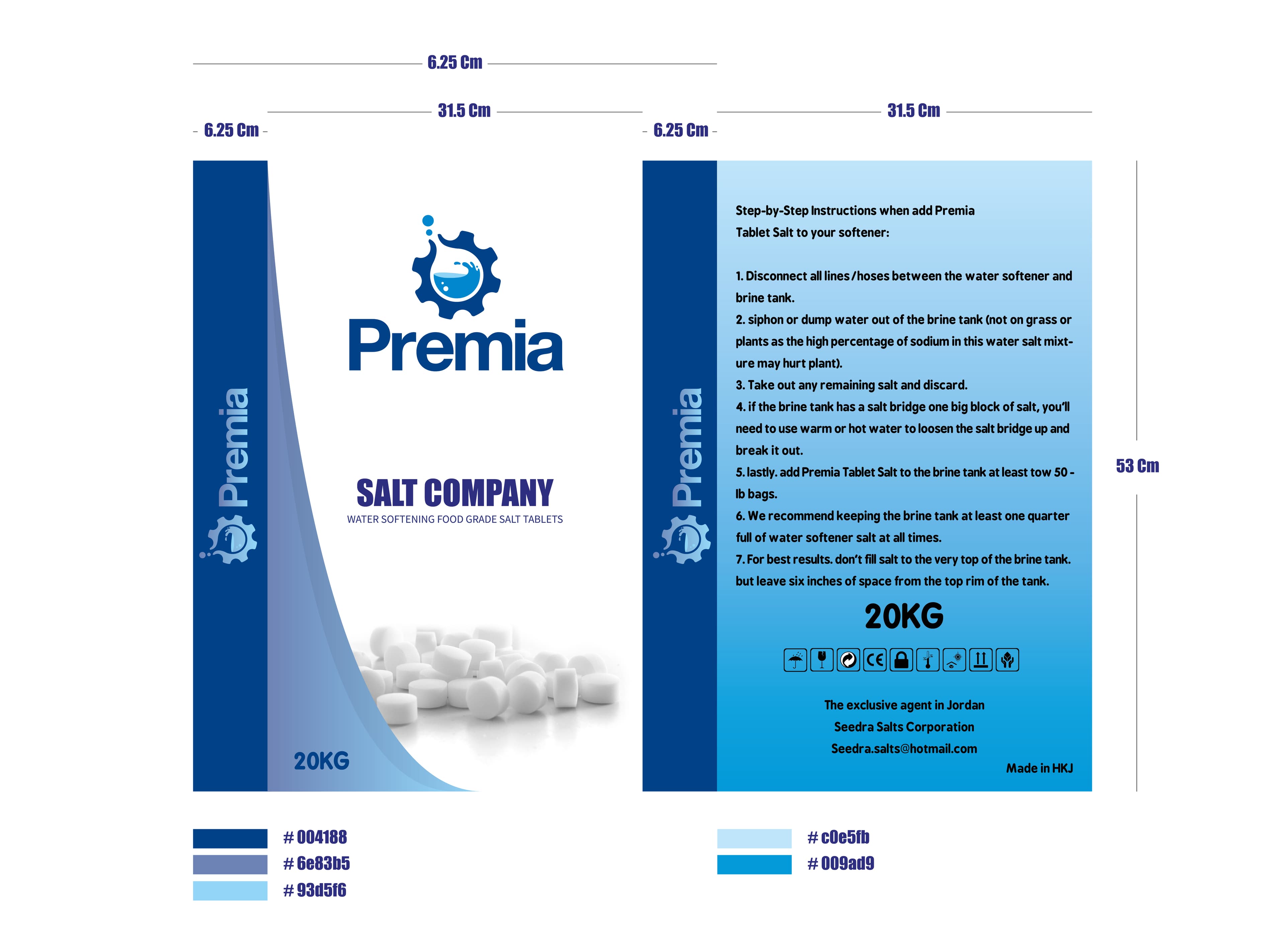 Amazi Bag Packaging. A packaging concept for Amazi balancing product display with market-ready brand presence.