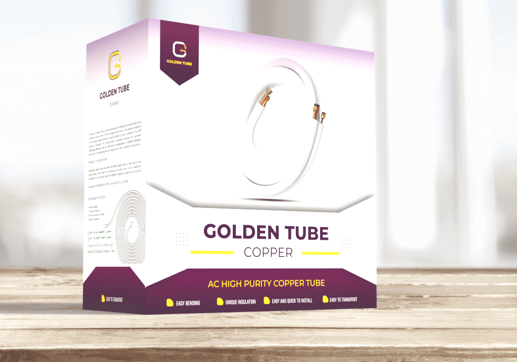 Golden Brand Visual. A brand visual using gold-toned styling to reinforce premium presence.