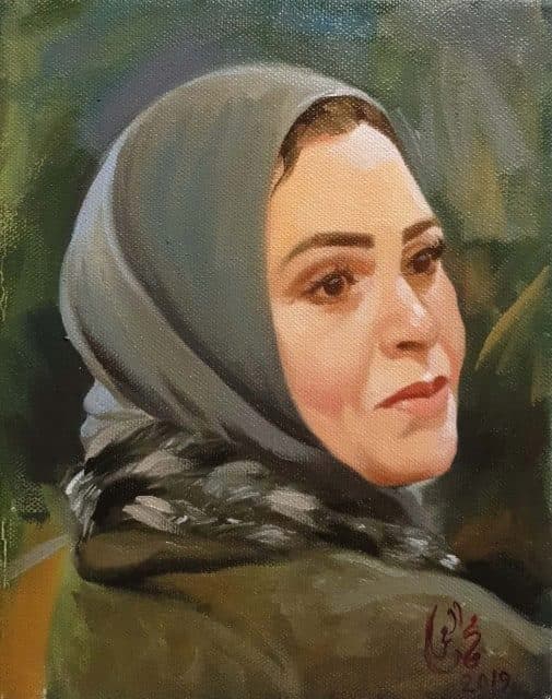 Figurative Study 22. A studio work from the painting archive focused on mood, color, and figurative structure.