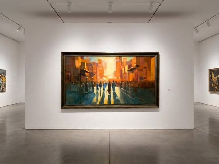 Figurative Study 24. A studio work from the painting archive focused on mood, color, and figurative structure.