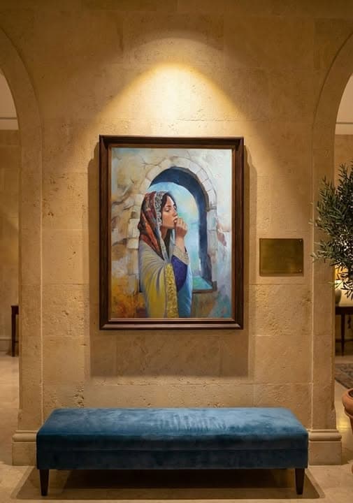 Figurative Study 25. A studio work from the painting archive focused on mood, color, and figurative structure.