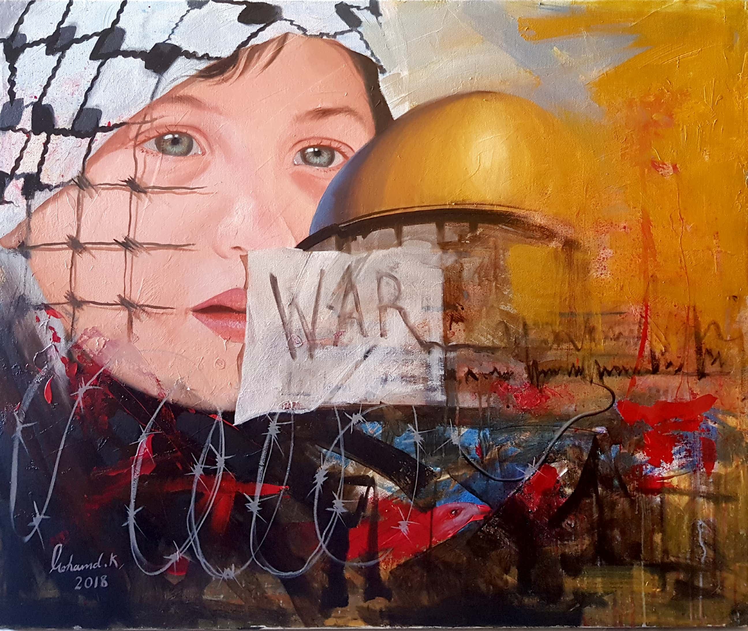 Figurative Study 31. A studio work from the painting archive focused on mood, color, and figurative structure.