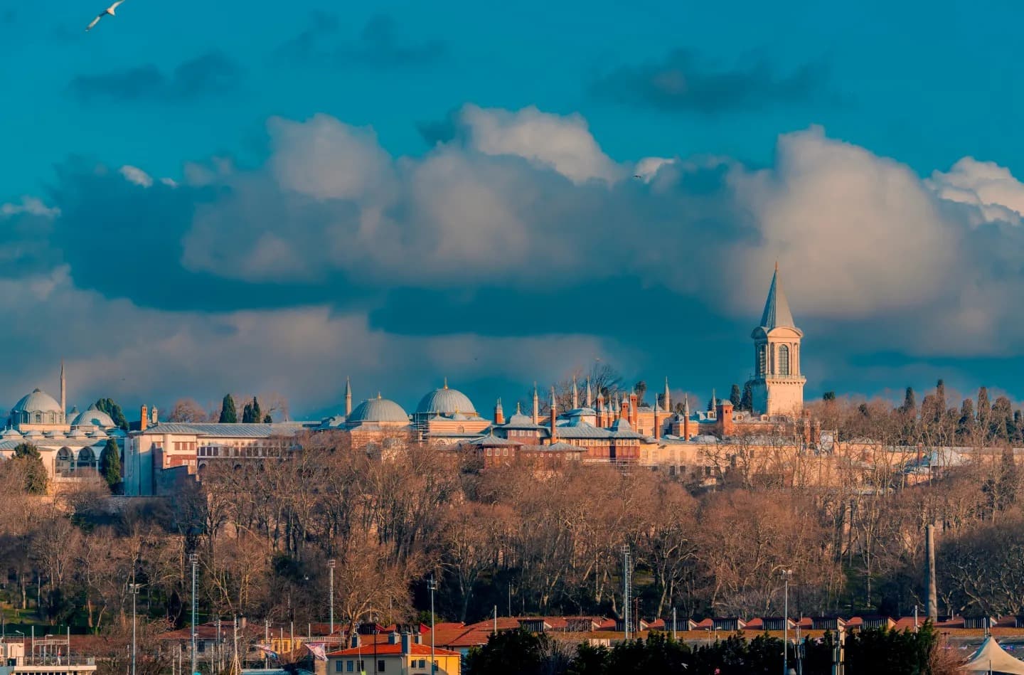 Hilltop Skyline. The distant city appears as calm layers of building and air.