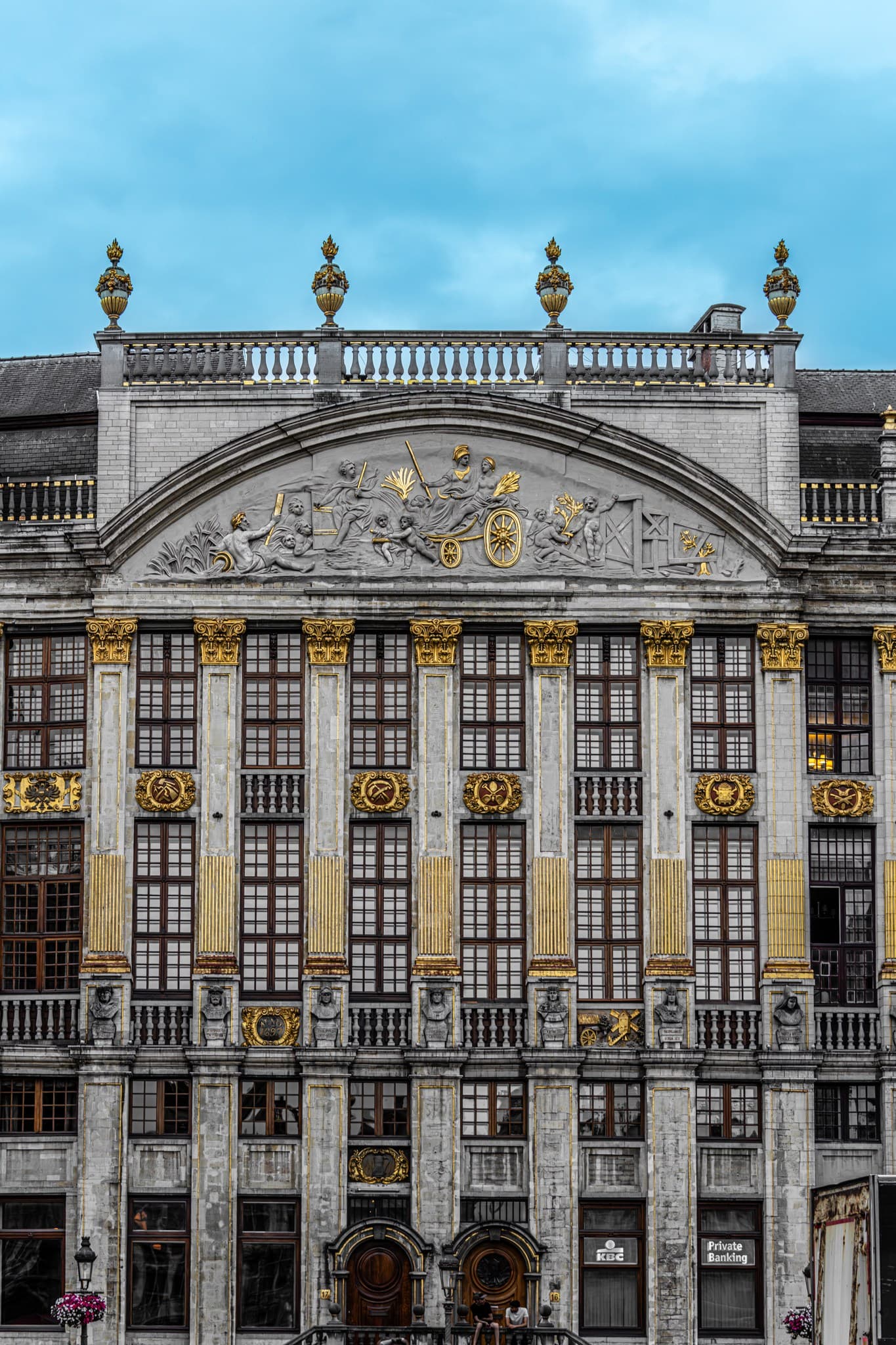 Symmetry in Stone. A frontal view extracting visual order from the facade.
